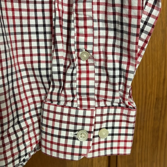 Express Men’s Patterned Long Sleeve Button Down Dress Shirt - Picture 4 of 7